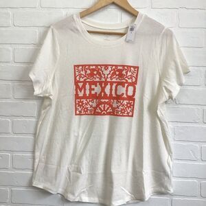MEXICO t-shirt cinco de mayo short sleeves summer lightweight tee NWT TEE